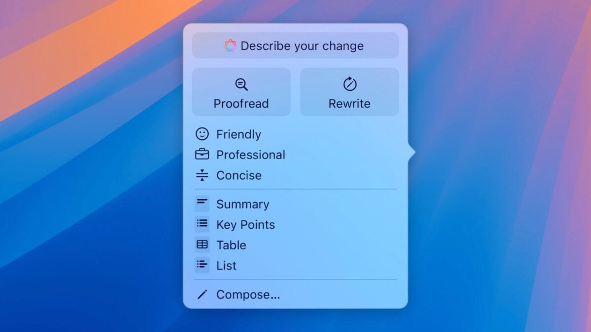 Apple Intelligence sur Windows : cette application le rend possible, du moins en partie