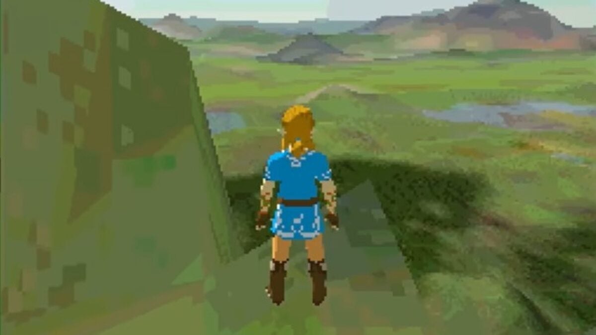 L'impossible histoire de Zelda: Breath of the Wild pour Nintendo DS