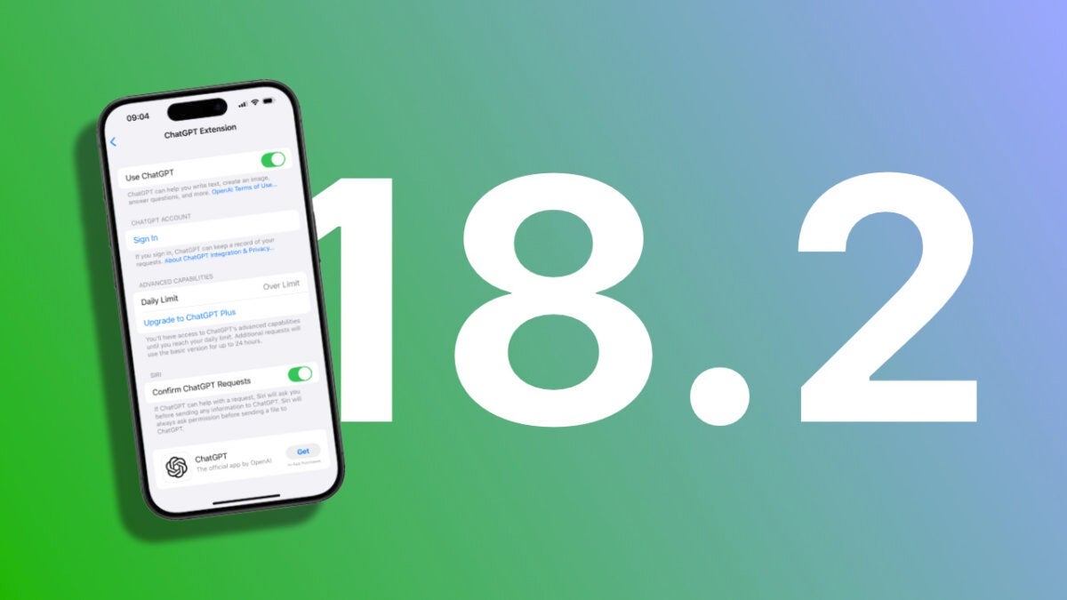 iOS 18.2 est déjà là, voici toutes les nouveautés