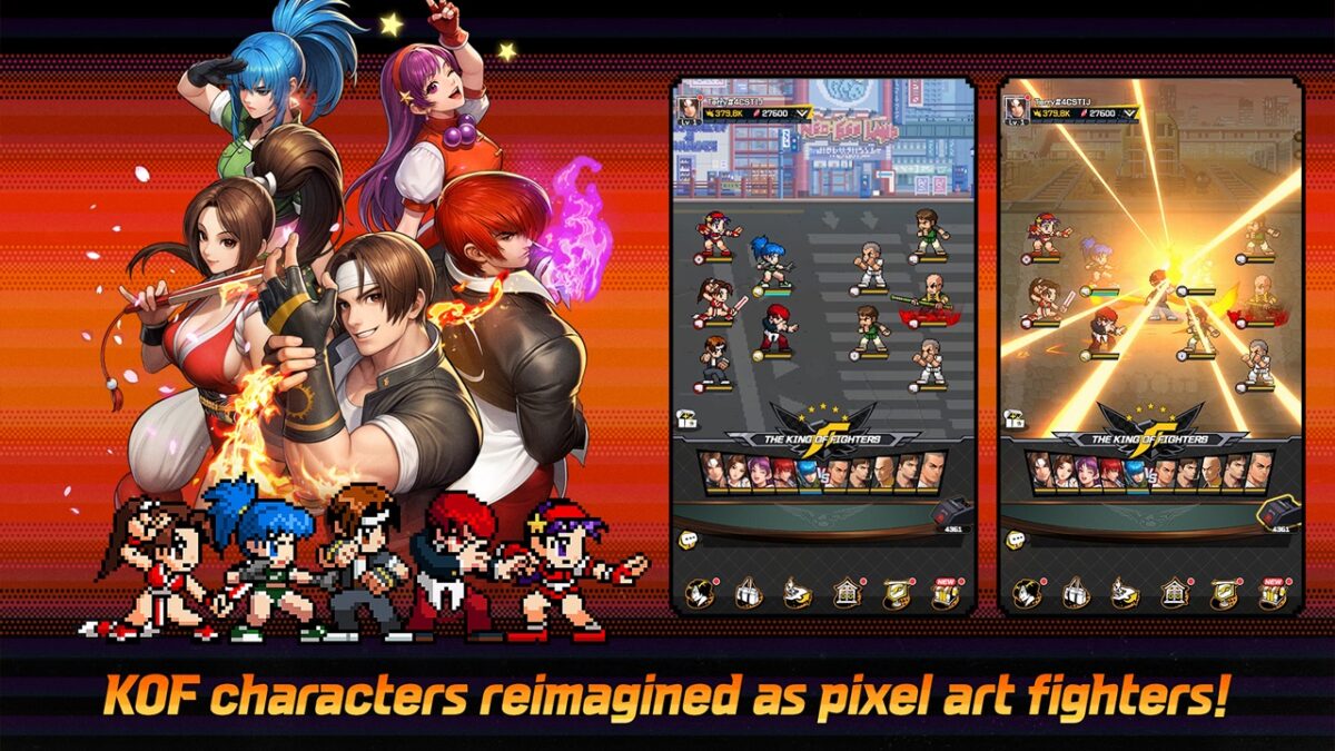 The King of Fighters AFK promet deux choses que vous allez adorer : un RPG mobile et les personnages de The King of Fighters