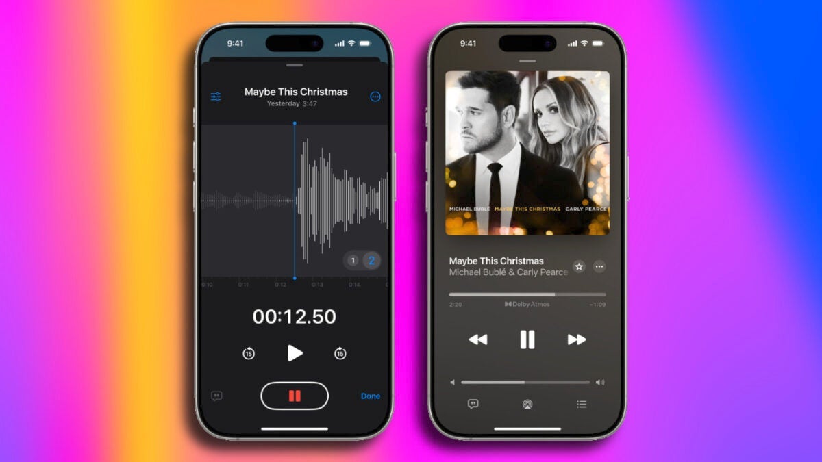 Selon Michael Bublé, cette fonctionnalité d'iOS 18.2 changera à jamais notre façon de faire de la musique