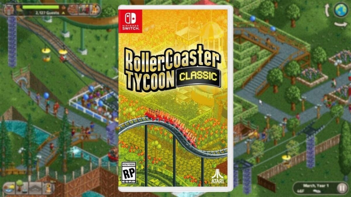 La vie est comme un parc d'attractions : apprends à le gérer en revivant RollerCoaster Tycoon Classic