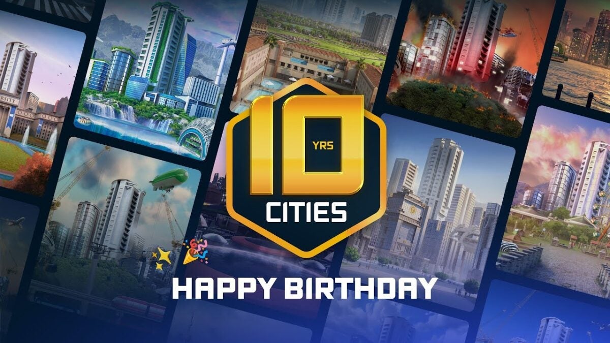 Cities: Skylines célèbre son dixième anniversaire avec une myriade de nouveau contenu