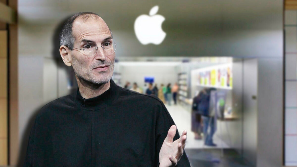 Steve Jobs Apple Store