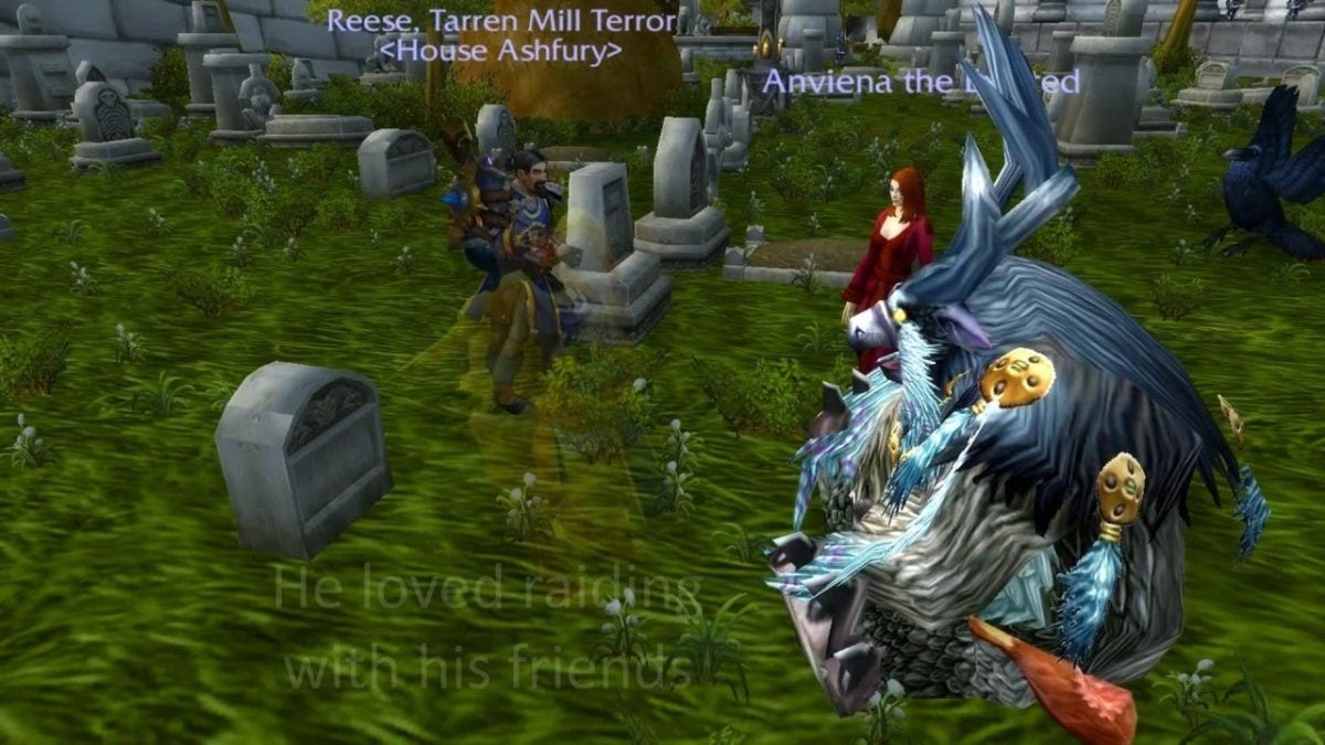 Blizzard rend un bel hommage dans World of Warcraft à l'un de ses joueurs les plus appréciés