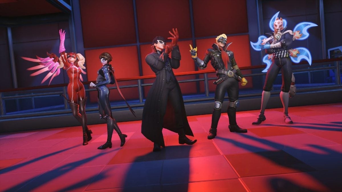 Persona 5 arrive dans Overwatch 2 avec une série de skins pour voler des cœurs