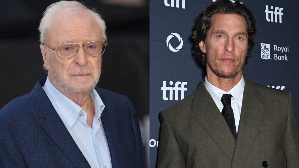 Matthew McConaughey and Michael Caine and AI