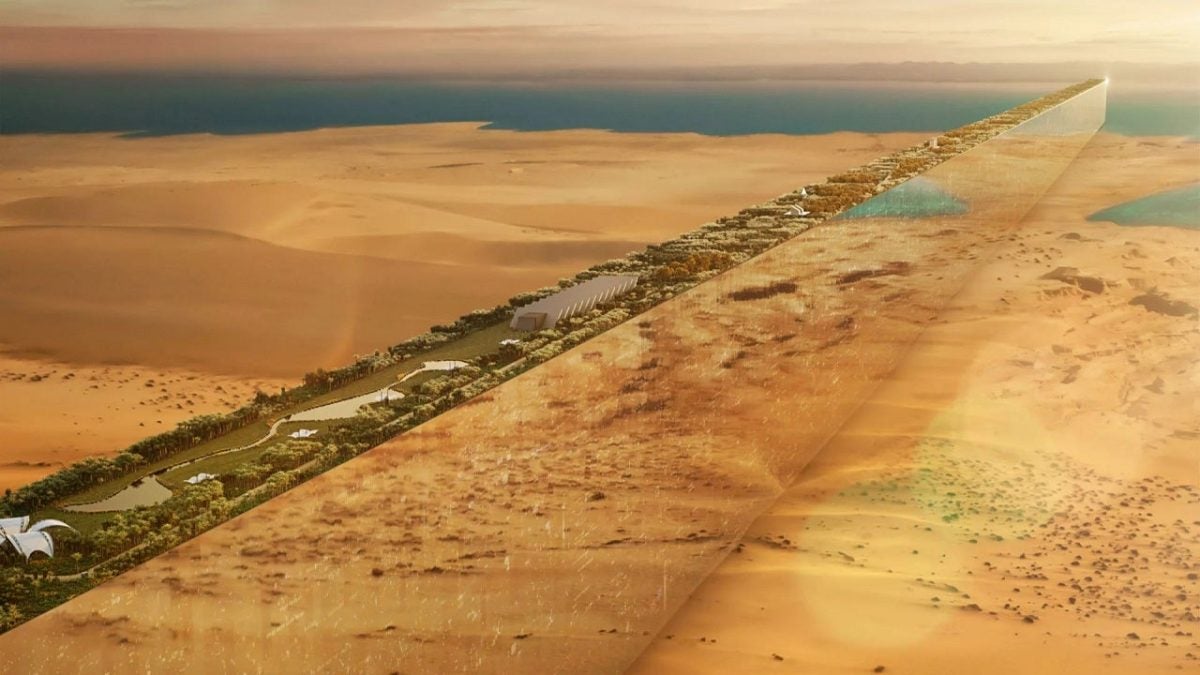 The Line ciudad Arabia Saudi