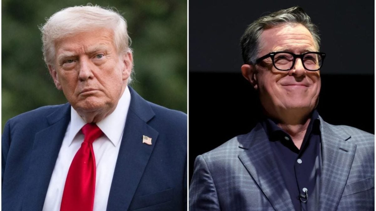 Donald Trump veut du sang et exige que CBS renvoie Stephen Colbert avant l'heure