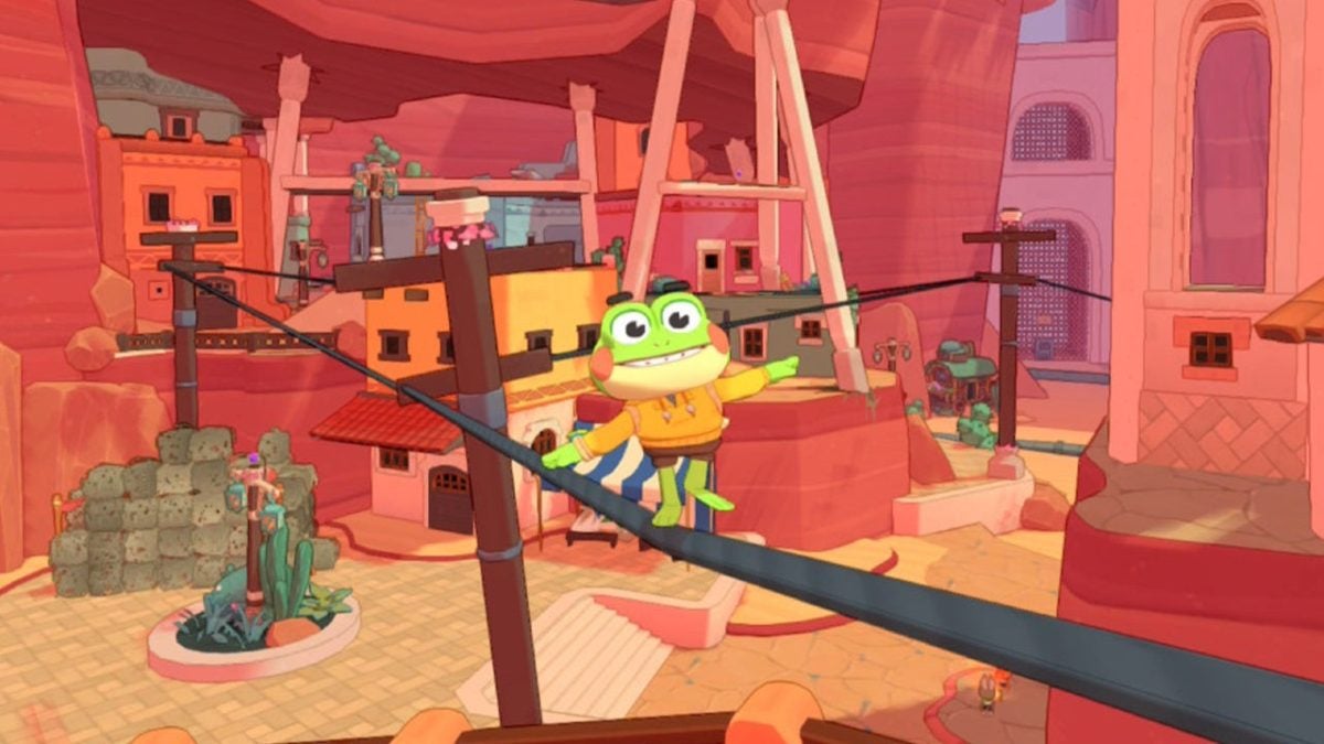 La grande révélation de Steam : un jeu de plateforme inspiré de Super Mario 64 dans lequel nous sommes une mignonne petite grenouille