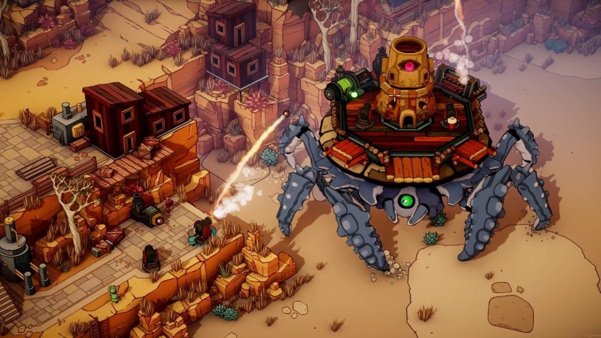 Ce jeu Steam veut que vous combattiez et exploriez le désert dans des crabes mécaniques mystérieux