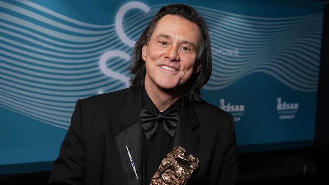 Est-ce que c'est Jim Carrey ou pas ? Tout le monde pense qu'aux César nous avons vu un doublure
