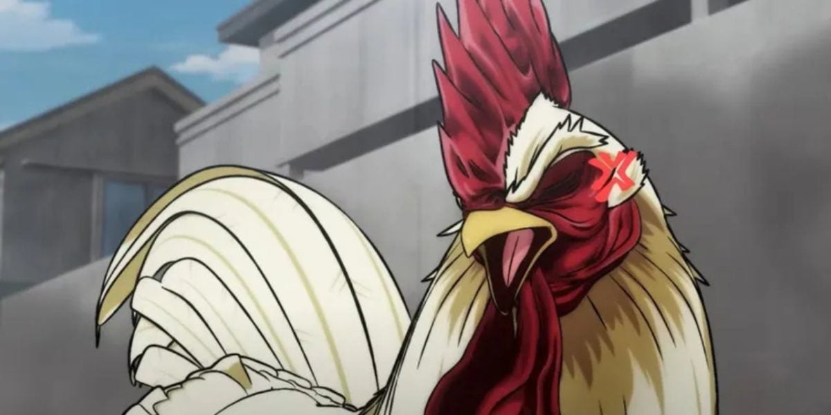 Le nouvel anime de Disney+ nous offre quelque chose d'unique : un coq combattant des entités démoniaques