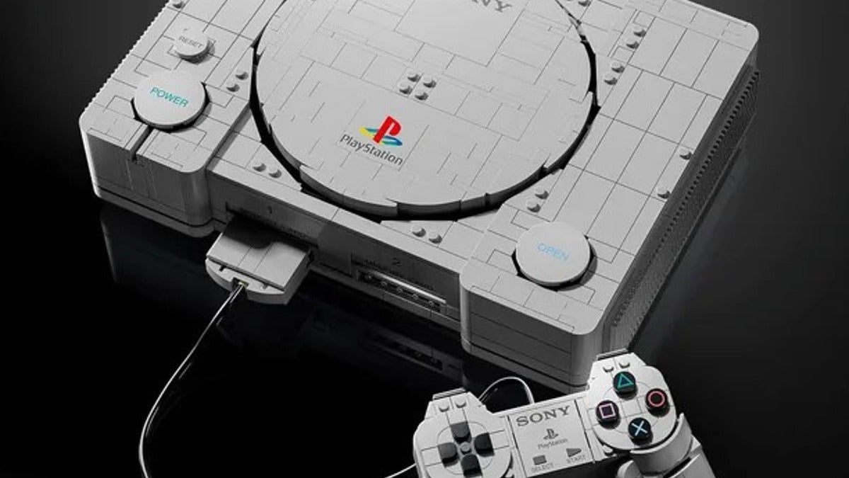 Lego dévoile une PlayStation quasi taille réelle : la PS1 compte 1 911 pièces