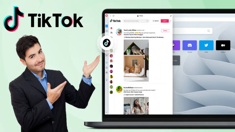 ¿Es la integración de TikTok para Opera la versión de escritorio más perfecta?