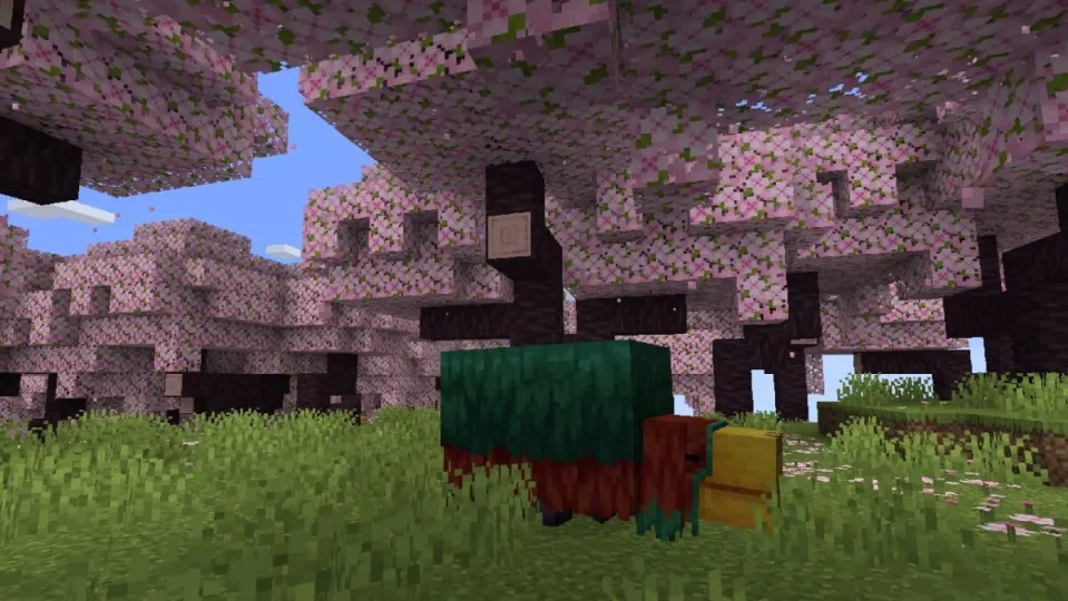 Minecraft recibe los cerezos en flor, arqueología y más en la 1.20