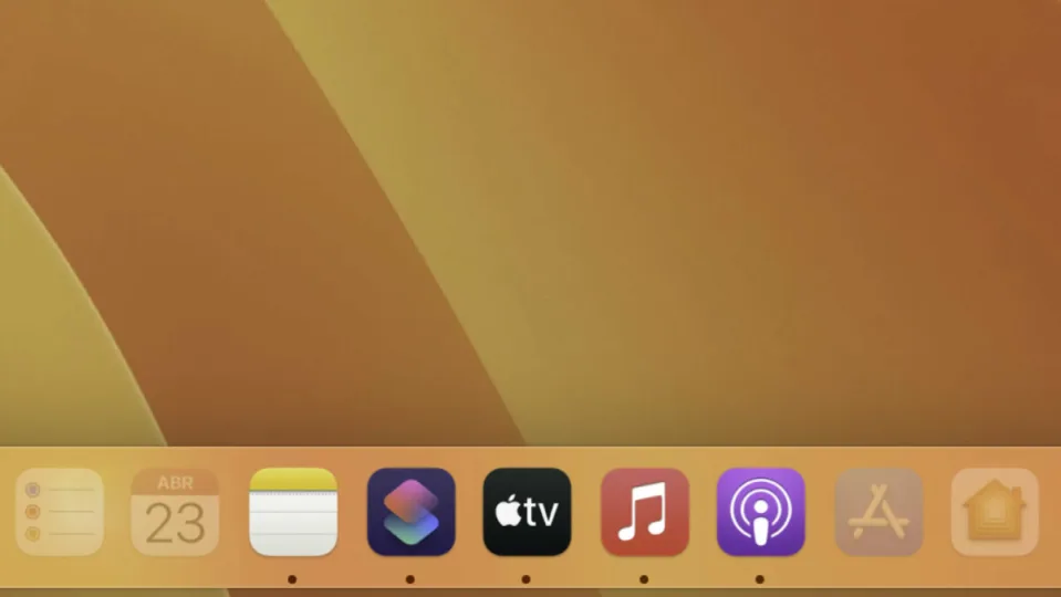 Un poco de orden. Cómo ver solo las apps abiertas en el Dock de nuestro Mac