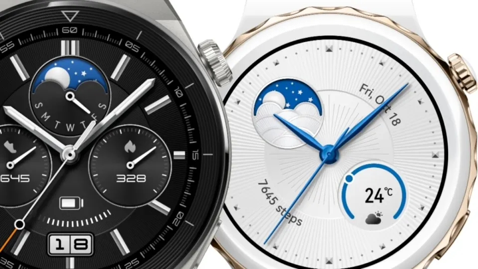 HUAWEI WATCH GT 3 Pro Smartwatch,Cuerpo de titanio,esfera de reloj