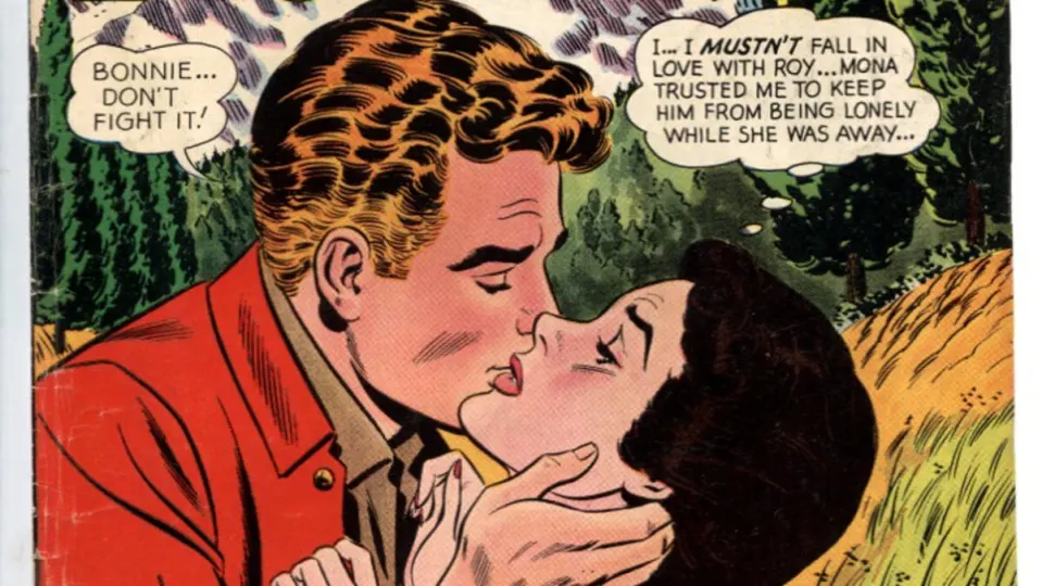 Aquella época en la que había más cómics de amor y romance que de superhéroes