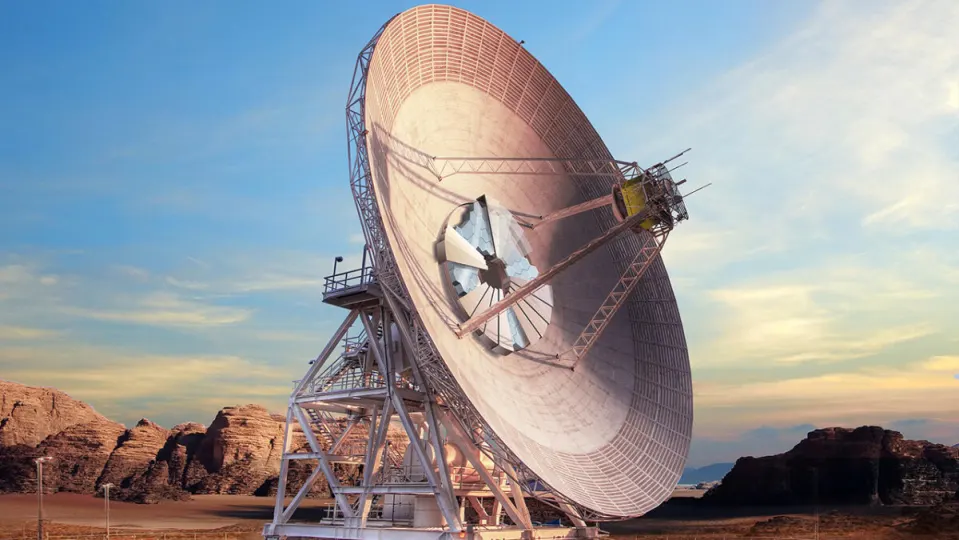 Esta impresionante antena de la NASA quiere conquistar el espacio profundo