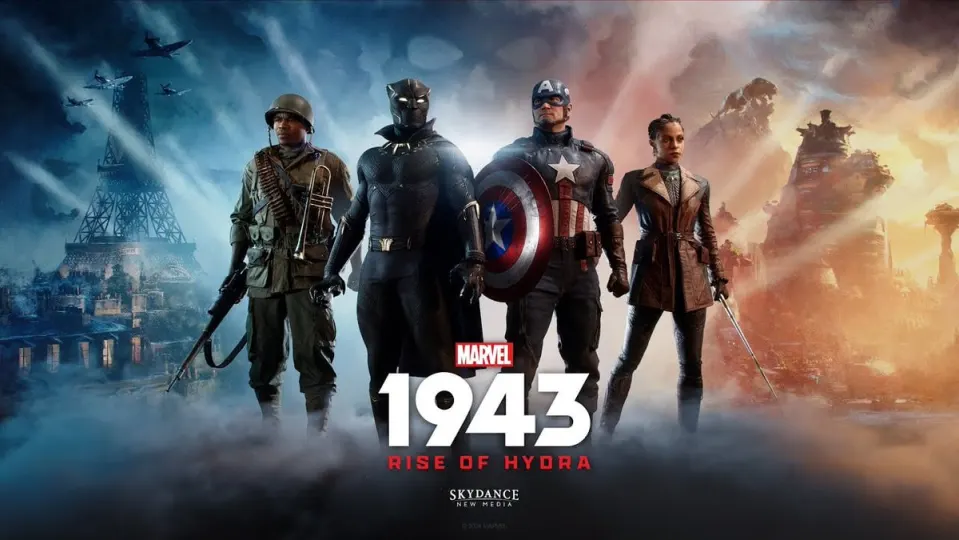 1943: Rise of Hydra es el nuevo videojuego de Marvel con el Capitán América y Black Panther