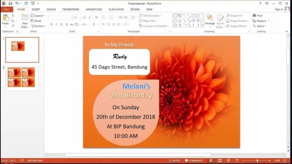 How to Make Invitations With Microsoft Powerpoint in 3 Steps