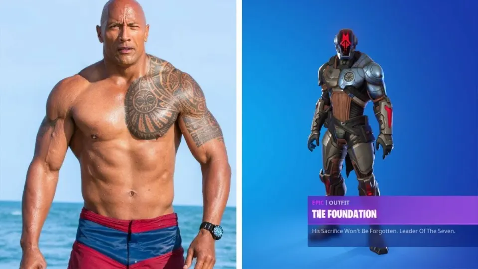 Fortnite now has Dwayne ‘The Rock’ Johnson as The Foundation