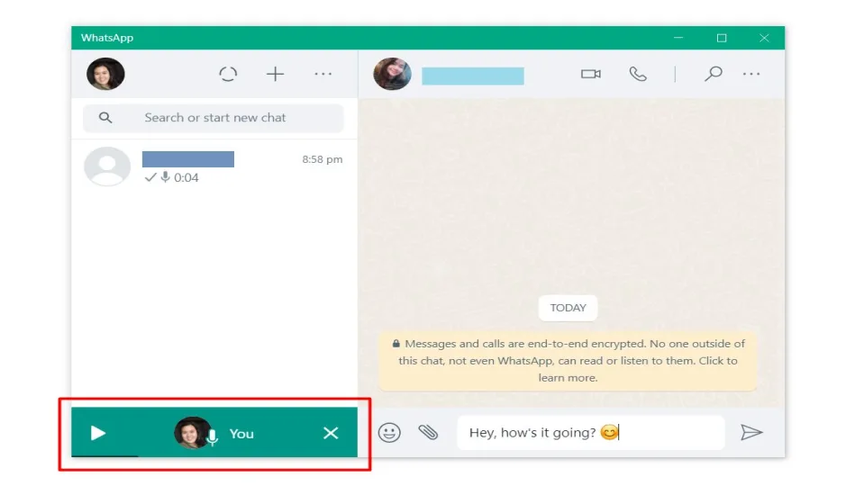 WhatsApp’s new voice note will let you multitask better