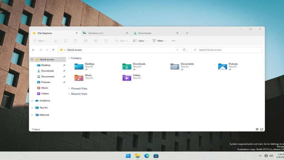 Windows 11 File Explorer is officially getting tabs