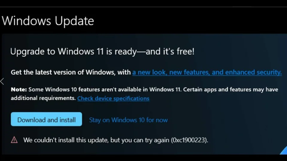 You might have to reinstall Windows 11 for the next security upgrade