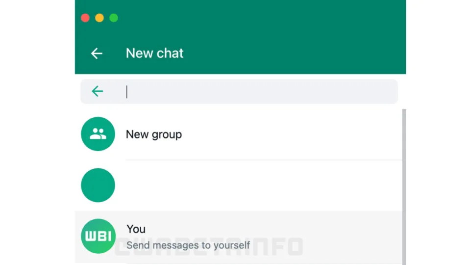 WhatsApp update will make it possible to talk to yourself