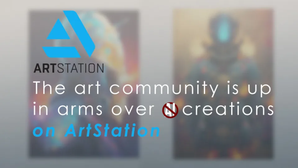 The art community is up in arms over AI creations on ArtStation