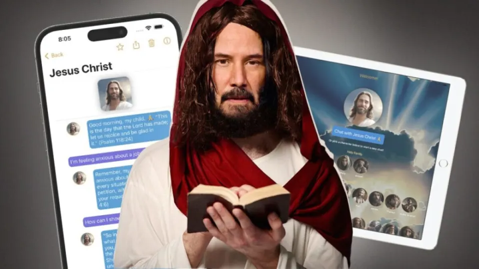 AI goes beyond imagination: an App to talk with Jesus Christ