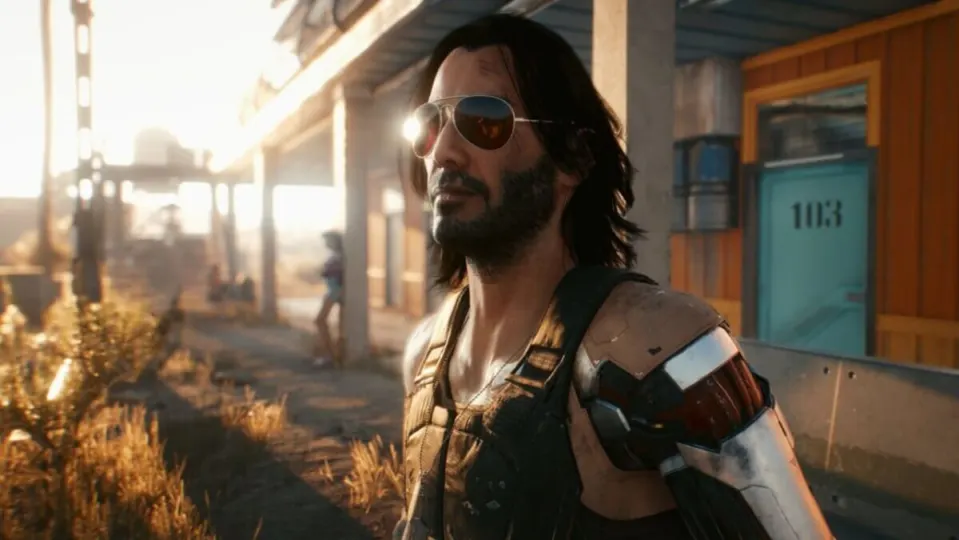 Cyberpunk 2077 now has a Doom clone starring Keanu Reeves… and it’s wonderful