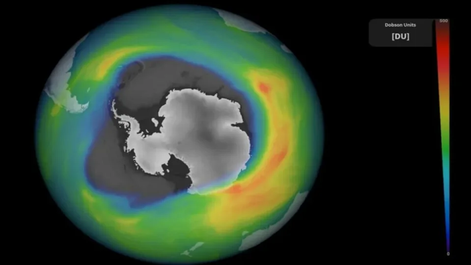 We have returned to 1997, and the hole in the ozone layer continues to grow