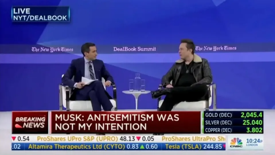 Elon Musk loses his temper in an interview: “to hell with them…”