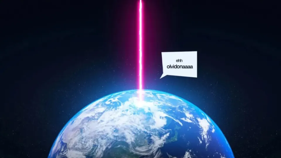 The Earth receives a message sent by laser from 16 million kilometers away