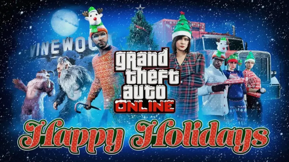 GTA Online receives Christmas: snowballs, the Yeti, bonuses and much more