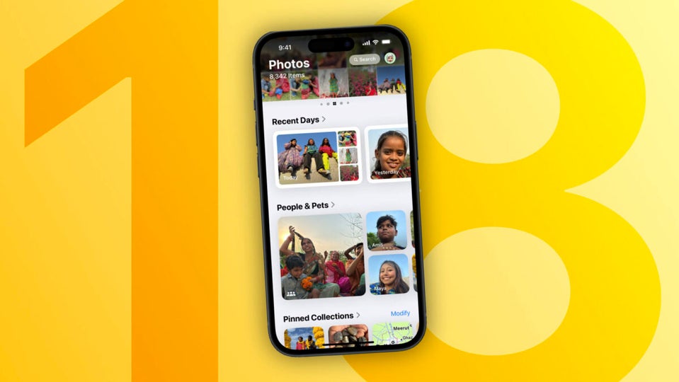 Ios 18 Folder Ui The Photos app completely changes with iOS 18: new interface, sections ...