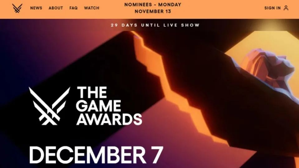 The Game Awards 2023 tem data anunciada