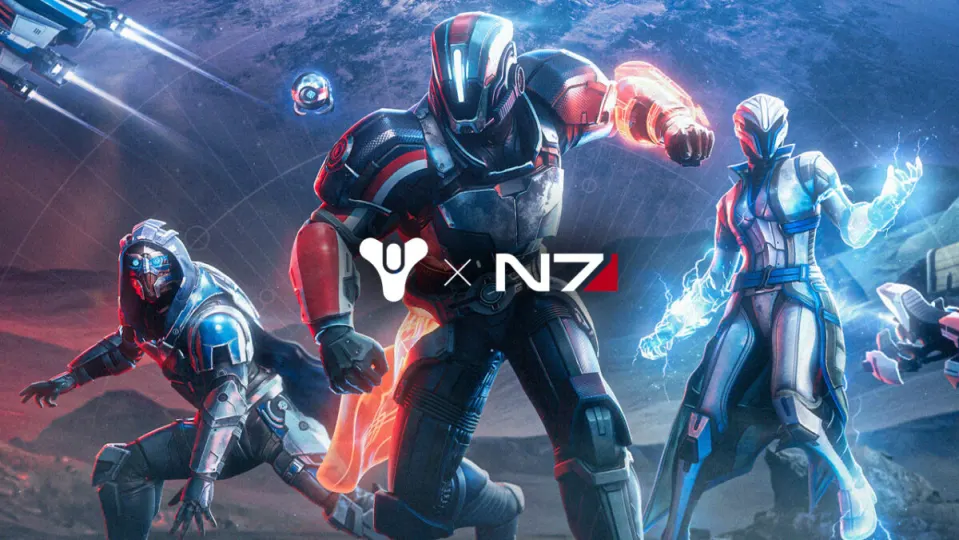 Destiny 2 se une a Mass Effect: assim será sua colaboração