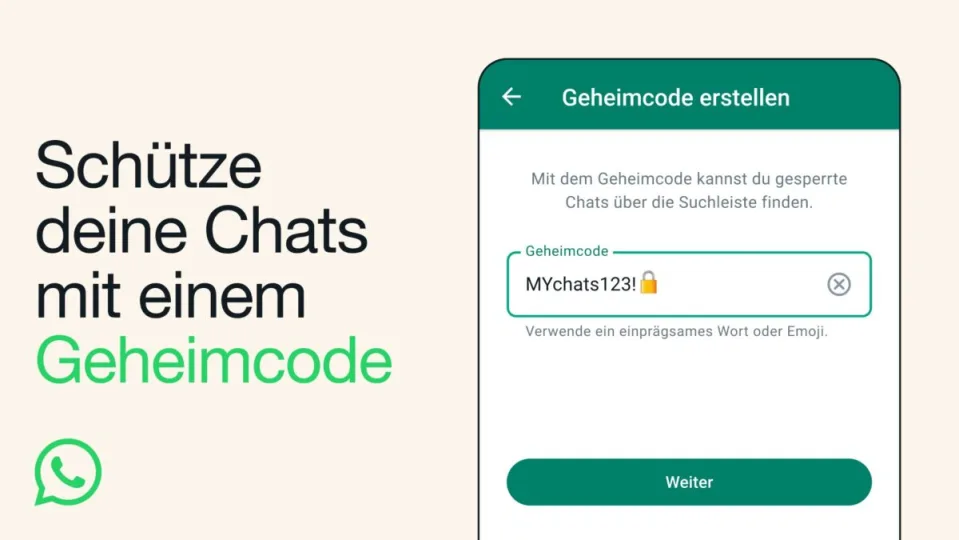 Diese großartige neue Funktion verhindert, dass WhatsApp-Chats von anderen gelesen werden