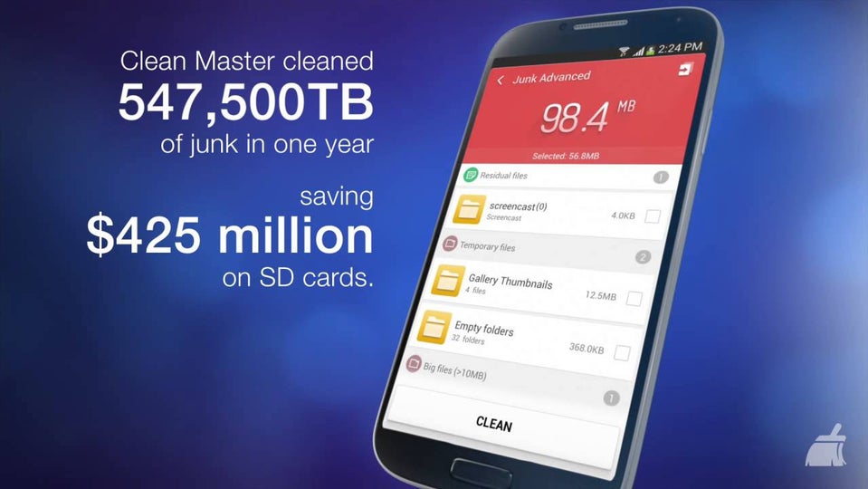 Clean Master Scam Clean Master fait peau neuve et gagne de nouvelles fonctions - Softonic