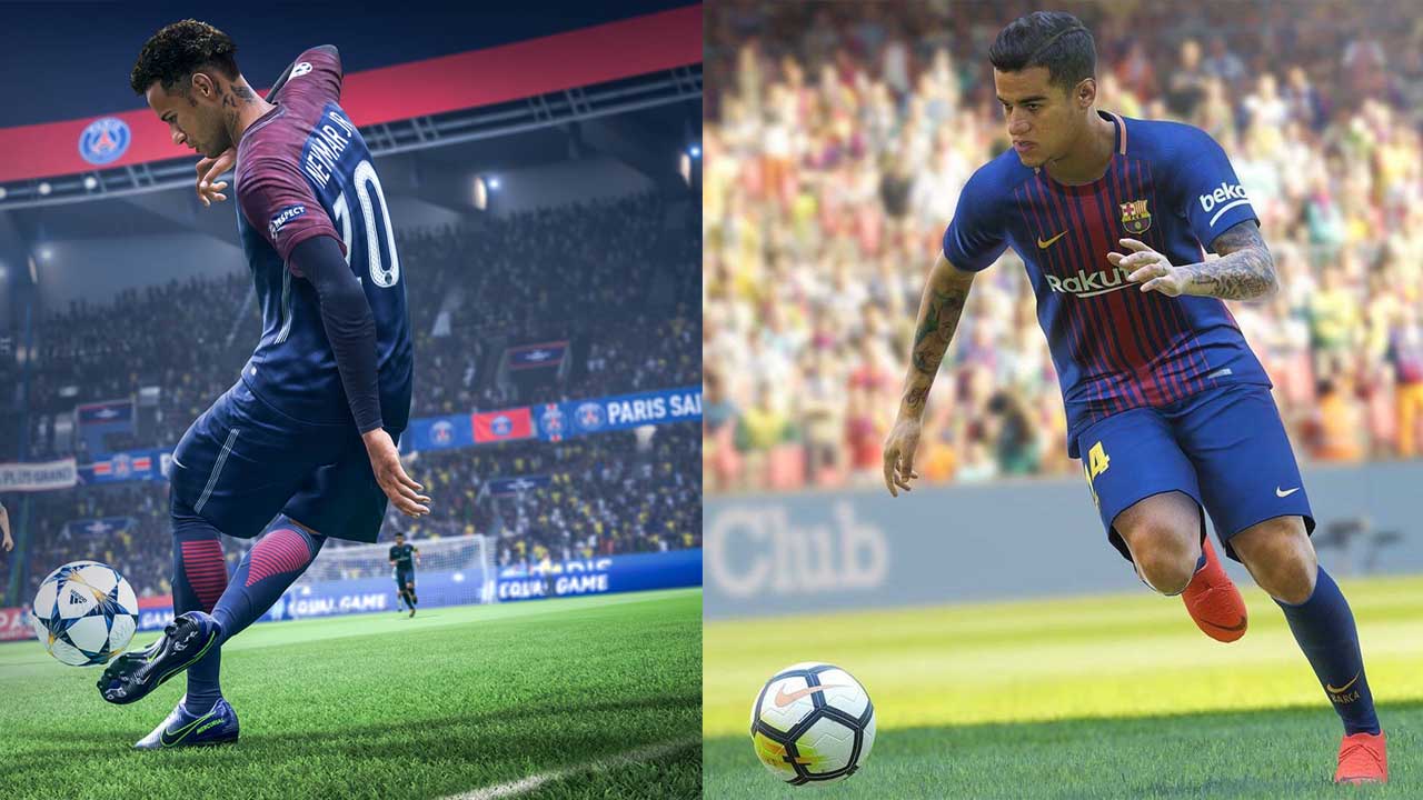 FIFA 19 vs PES 2019