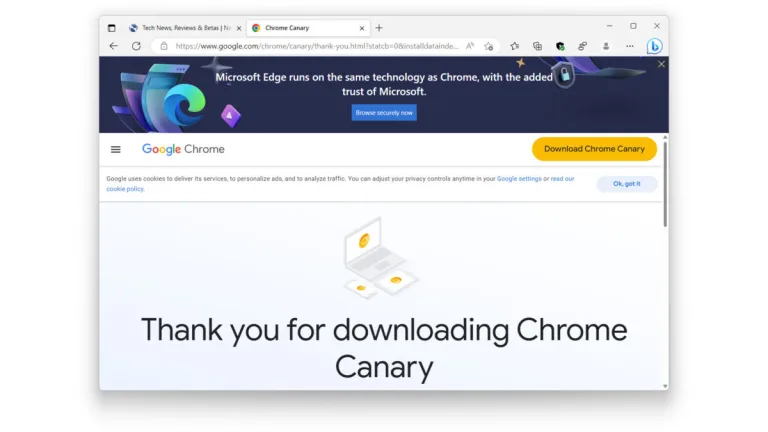 Microsoft no quiere que uses Chrome: así te “anima” la compañía a seguir usando Edge