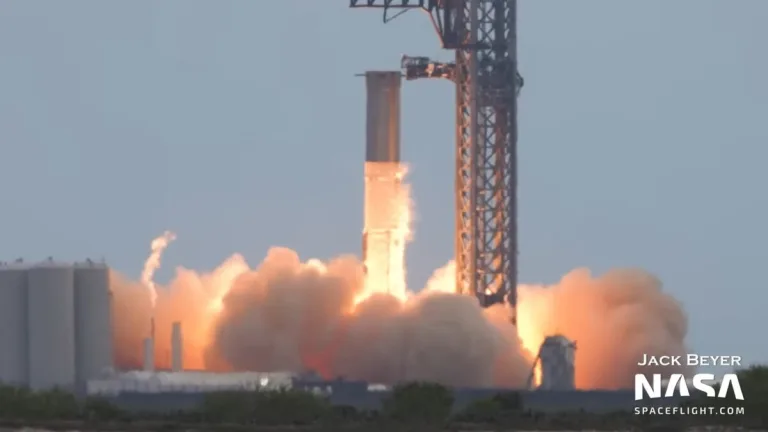 SpaceX prueba los propulsores de Starship, la nave con la que viajaremos a Marte y a la Luna