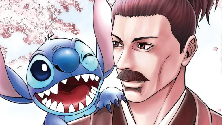 El crossover Disney más extraño de la historia lleva a Stitch hasta el Japón del siglo XV