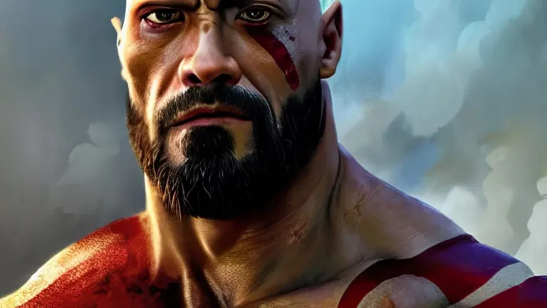 Imagen de artículo: The Rock hará de Kratos e…