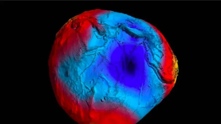 ¿Por qué hay un gigantesco “agujero gravitacional “en el océano Índico?
