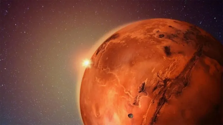 Imagen de artículo: Así habría quedado Marte …